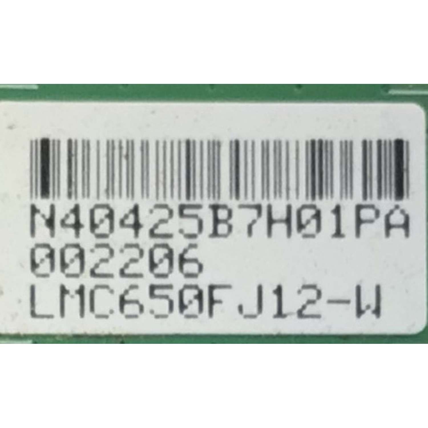 T-CON PARA TV RCA / NUMERO DE PARTE LJ94-40425B / 17Y_SGU13TLTA4V0.1 / 40425B / PANEL LSC650FJ11 / MODELO RTU6549-C - Imagen 2